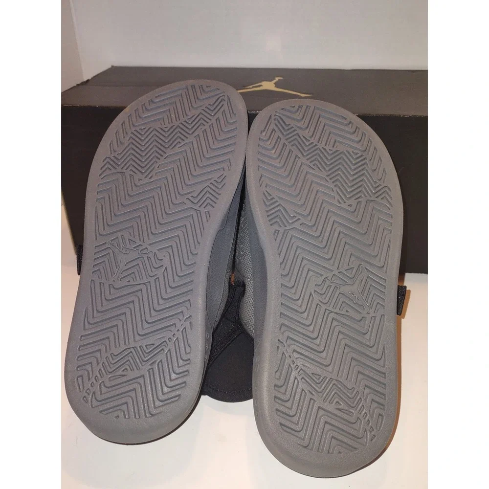 NIB Nike Jordan LS Slide Sandals Smoke Grey University Red Mens Size 7 CZ0791001